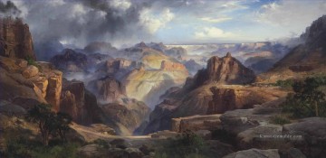 schlucht berglandschaft Ölbilder verkaufen - Die große Schlucht des Colorado Thomas Moran